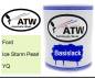 Preview: Ford, Ice Storm Pearl, YQ: 1L Lackdose, von ATW Autoteile West.